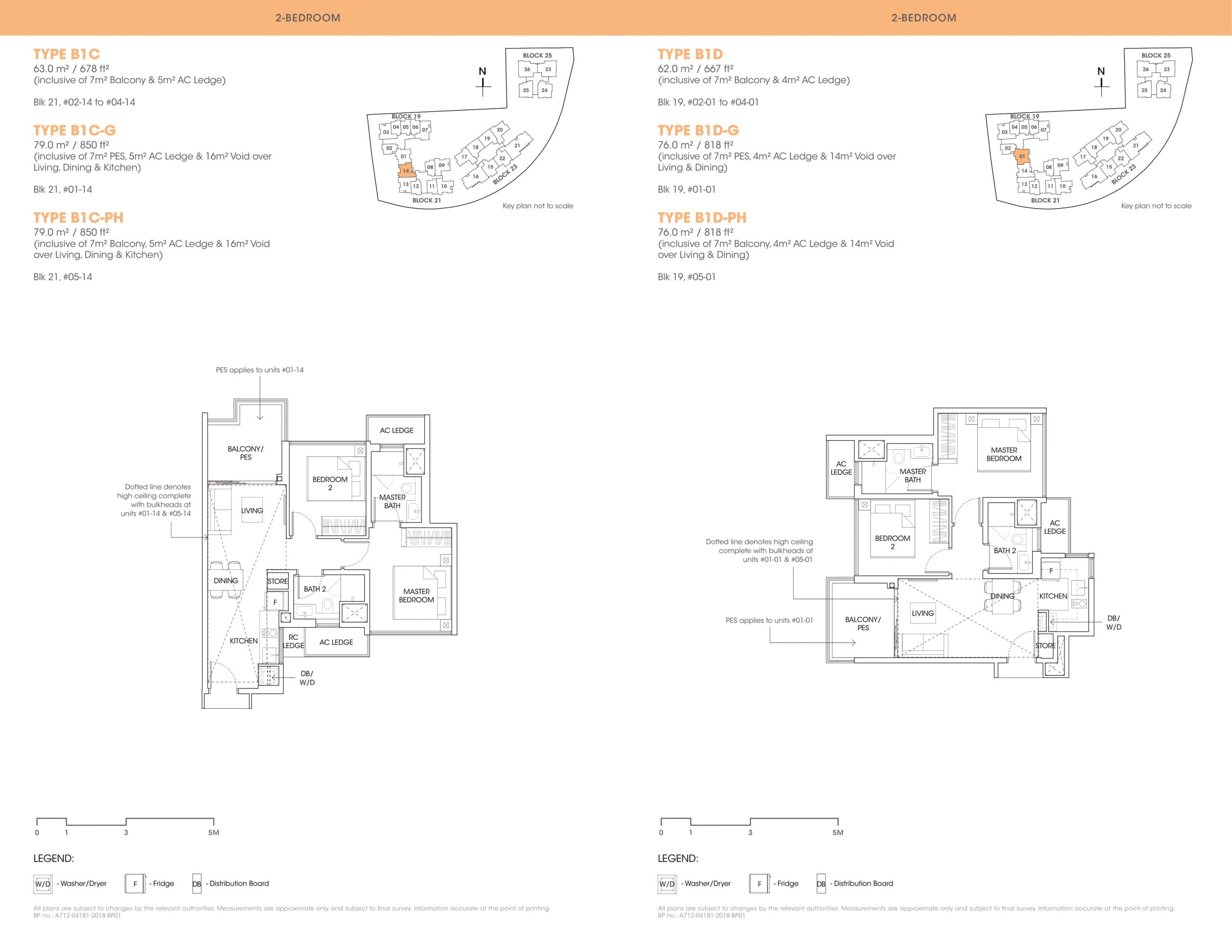 The Antares two-bedroom floor plan